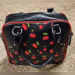 Sourpuss Cherries Bowler Handbag